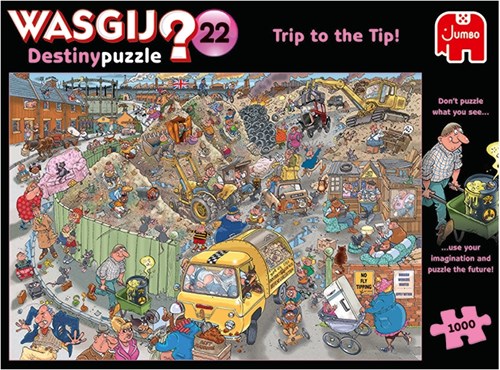 Jumbo Wasgij legpuzzel Destiny 22 - 1000 stukjes cartoon puzzel-3
