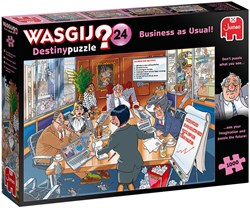 Jumbo puzzel Wasgij Destiny 24 - Business as Usual 1000 stukjes cartoon