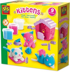 Ses klei speelset - Kittens maken met klei en accessoires