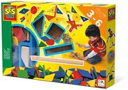 Ses Hamertje Tik - Montessori speelgoed - originele set met basis vormen