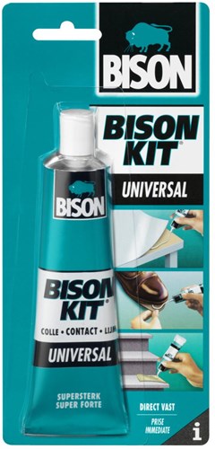 Bison contactlijm universeel 100 ml - sterke lijm voor speelgoed en hobby