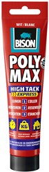 Bison colle de montage Poly Max high tack express blanc 165g - colle forte pour intérieur et extérieur