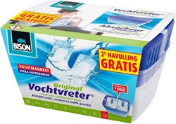 Bison absorbeur d'humidité pack avantage neutre 2x900g - déshumidificateur maison