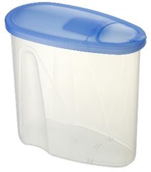 Sunware boîte de conservation Club Cuisine boîte à saupoudrer 2,8 litres transparent-bleu
