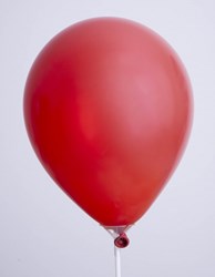 Globos ballonnen speelgoed zak 25 stuks metallic rood multicolor