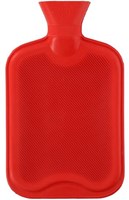 Warmwaterkruik 2 liter grijs of rood