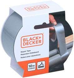 Cilgro reparatietape grijs 48mm x 10m - sterke klustape rubber