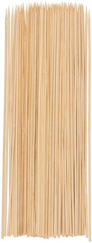 Cilgro brochettes bambou 100 pièces 25cm barbecue fête cuisine