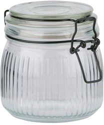 Alpina voorraadpot glas luchtdicht 500ml transparant keukenopslag