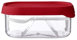 Mepal fruitbox campus - Rode lunchbox voor fruit en snacks
