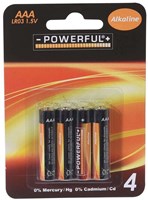 HH - Koopman alkaline batterijen AAA 4 stuks krachtige long life