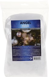 Engel haar decoratie multi kleuren 20 gram kunststof kerstboom