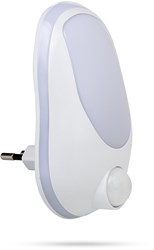 Nachtlamp LED stopcontactmodel met bewegingssensor - wit licht