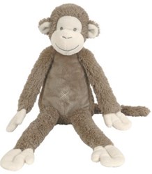 Happy Horse peluche singe Mickey 43 cm - jouet en peluche brun