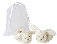 Happy Horse babyslofjes Richie konijn ivoor wit - 10 cm cadeau