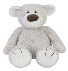 Happy Horse knuffelbeer Baggio - grijs pluche beer 22cm - baby knuffel