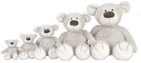 Happy Horse peluche ours Baggio gris 27 cm - doudou en peluche-2