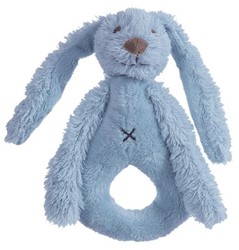 Happy Horse d'azur bleu Rabbit Richie Hochet - 25 cm
