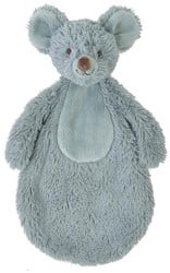 Happy Horse knuffeldoekje Mouse Mel - 25 cm - groen babycadeau