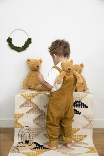 Happy Horse ours en peluche Bradley 40cm - Jaune ocre - Doudou doux-2