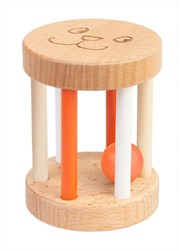 Happy Horse hochet à rouler en bois FSC Dikkie Dik - jouet bébé durable