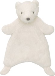 Happy Horse knuffeldoek ijsbeer Izzy 23 cm wit baby cadeau