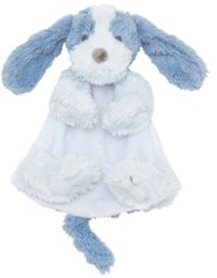 Happy Horse knuffeldoek hond Driver blauw baby cadeau
