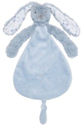 Happy Horse knuffeldoek konijn Richie blauw - baby cadeau