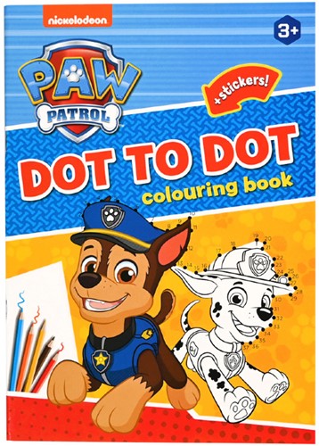 Paw Patrol Kleurboek Dot to Dot