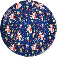 Wins Holland assiettes en papier Sinterklaas 10 pièces 23x23 cm fête