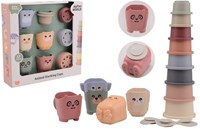 Happy World Seaux empilables en bioplastique Happy World 22287