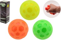 Johntoy balles anti-stress phosphorescentes - set de balles hexagonales