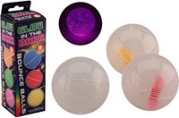 Glow in the Dark Stuiterballen - 3st.