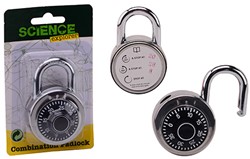 Science Explorer Hangslot met Cijfercombinatie
