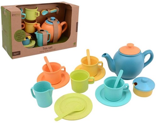 Service à thé en bioplastique 80150
