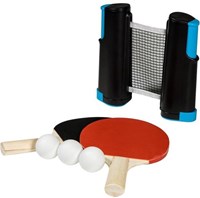 SportX tafeltennisnet - pingpongnet met metalen staanders 155x12 cm-2