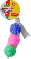 Ballons de plage d'été 3pcs en filet-3