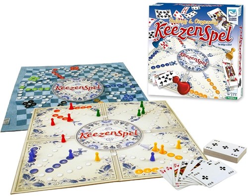 Clown Games bordspel Keezenspel - Gezelschapsspel klassieker-2