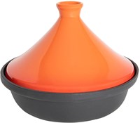 Tajine jouet marmite fonte rouge 25x5,5cm cuisine enfant