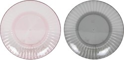 HIT Trading vaisselle assiette plate 20cm assortie - vaisselle de table