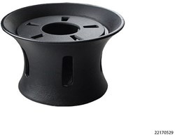 Thee rechaud gietijzer zwart warmhouder voor theepot 13cm