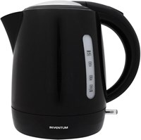 Inventum bouilloire 1,2 litre noire 2200W - filtre anti-calcaire