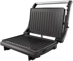 Tomado contactgrill 750W zwart RVS compacte grill tosti apparaat