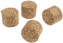 Kids Globe speelgoed ronde balen 4 stuks 1:32 boerderij accessoires