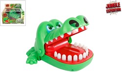 Bijtende krokodil spel Jungle Expedition krokodil speelgoed 16x13,5x8,5cm