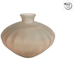 3R Vaas Solitary mat beige glas 19x19x14cm