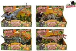 Dinosaurus speelgoed met beweegbare delen - DinoWorld - 17-19cm - Speelgoed dino