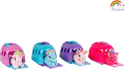 Set de jeu licorne peluche licorne en cage 17,5cm jouet enfant