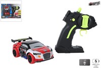Voiture de course RC jouet avec lumière 2.4GHz rouge 13cm - voiture télécommandée
