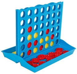 First To 4 bordspel strategisch spel 15,5cm compact formaat